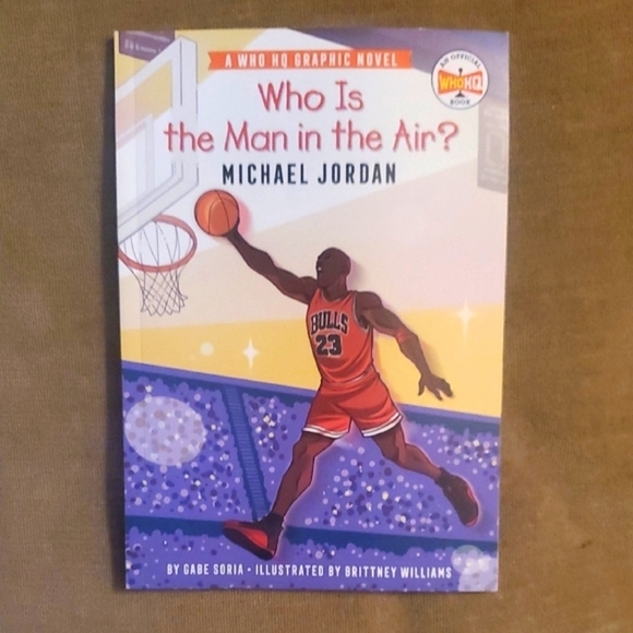 Who Is the Man in the Air? MICHAEL JORDAN Graphic Novel - Picture 1 of 6
